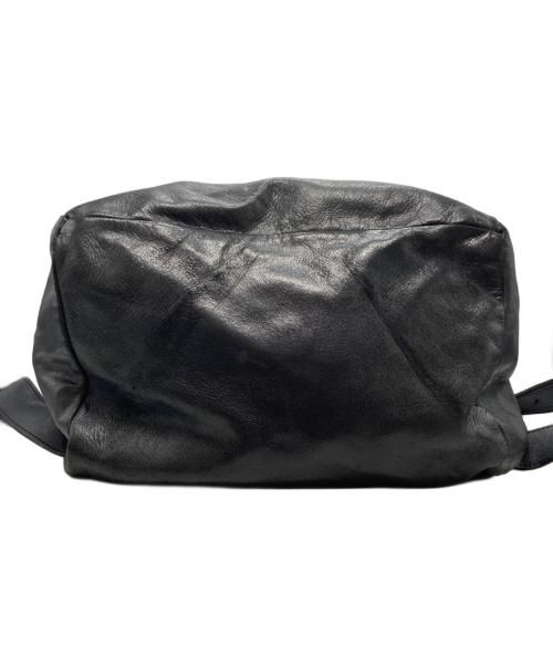 Jas-M.B.（ジャスエムビー）Jas-M.B. (ジャスエムビー) レザーバックパック ブラックの古着・服飾アイテム