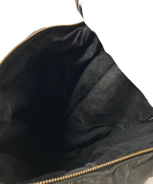 Jas-M.B.（ジャスエムビー）Jas-M.B. (ジャスエムビー) レザーバックパック ブラックの古着・服飾アイテム