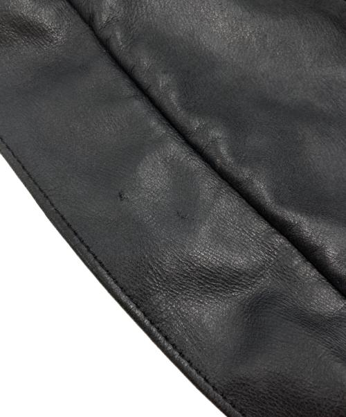 Jas-M.B.（ジャスエムビー）Jas-M.B. (ジャスエムビー) レザーバックパック ブラックの古着・服飾アイテム