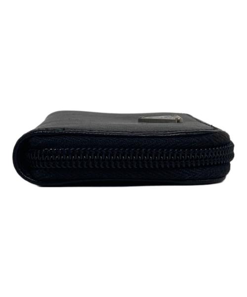 PRADA（プラダ）PRADA (プラダ) サフィアーノレザー ラウンドジップ 6連キーケース ブラックの古着・服飾アイテム