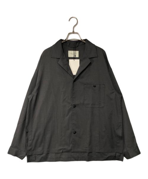 PUBLIC TOKYO（パブリックトウキョウ）PUBLIC TOKYO (パブリックトウキョウ) スムージーリラックスCPOシャツ グレー サイズ:1 未使用品の古着・服飾アイテム