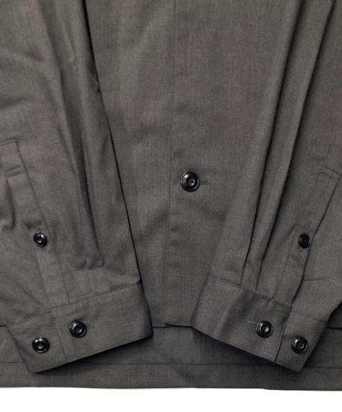 PUBLIC TOKYO（パブリックトウキョウ）PUBLIC TOKYO (パブリックトウキョウ) スムージーリラックスCPOシャツ グレー サイズ:1 未使用品の古着・服飾アイテム