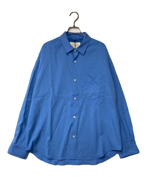 PUBLIC TOKYO（パブリックトウキョウ）PUBLIC TOKYO (パブリックトウキョウ) コンフォートリラックスシャツ ブルー サイズ:1 未使用品の古着・服飾アイテム