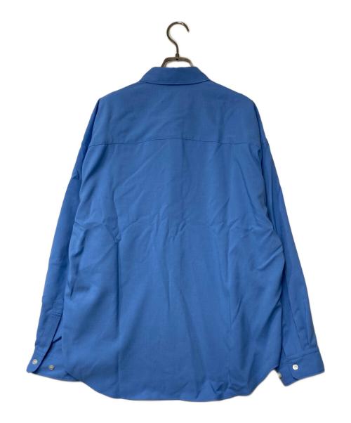 PUBLIC TOKYO（パブリックトウキョウ）PUBLIC TOKYO (パブリックトウキョウ) コンフォートリラックスシャツ ブルー サイズ:1 未使用品の古着・服飾アイテム