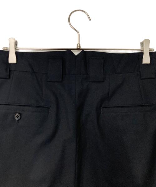 stein（シュタイン）stein (シュタイン) DOUBLE WIDE TROUSERS ブラック サイズ:Ｌの古着・服飾アイテム