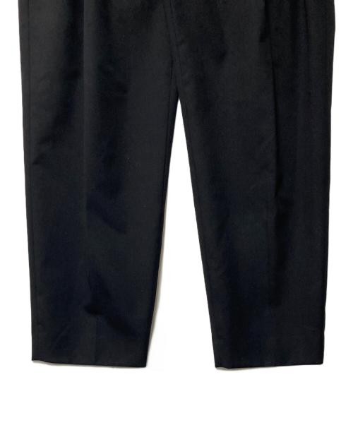stein（シュタイン）stein (シュタイン) DOUBLE WIDE TROUSERS ブラック サイズ:Ｌの古着・服飾アイテム