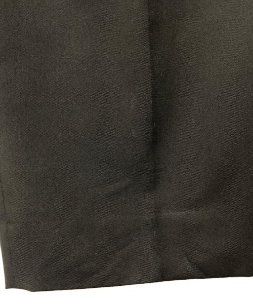 stein（シュタイン）stein (シュタイン) DOUBLE WIDE TROUSERS ブラック サイズ:Ｌの古着・服飾アイテム