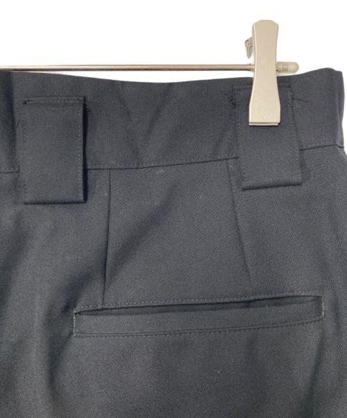 stein（シュタイン）stein (シュタイン) DOUBLE WIDE TROUSERS ブラック サイズ:Ｌの古着・服飾アイテム