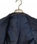 中古・古着 BLACK LABEL CRESTBRIDGE (ブラックレーベル クレストブリッジ) 3ピース ストライプウールセットアップスーツ ネイビー サイズ:36R：15000円