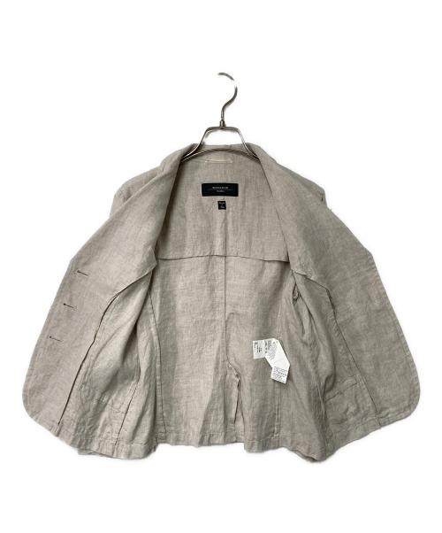 WEEKEND Max Mara（ウィークエンド マックスマーラ）WEEKEND Max Mara (ウィークエンド マックスマーラ) リネンテーラードジャケット ベージュ サイズ:40の古着・服飾アイテム