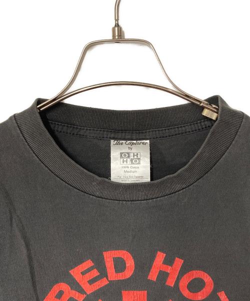 The Explorer by OHHO（ザ・エクスプローラー・バイ・オーホー）The Explorer by OHHO (ザ・エクスプローラー・バイ・オーホー) プリントTシャツ ブラック サイズ:Mの古着・服飾アイテム