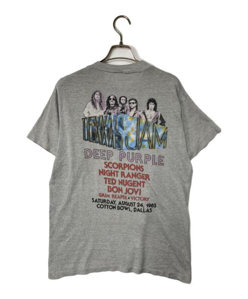 ROCKit（ロックイット）Rockit (ロックイット) Texxas World Music Festival 85 80's Tシャツ グレー サイズ:Lの古着・服飾アイテム