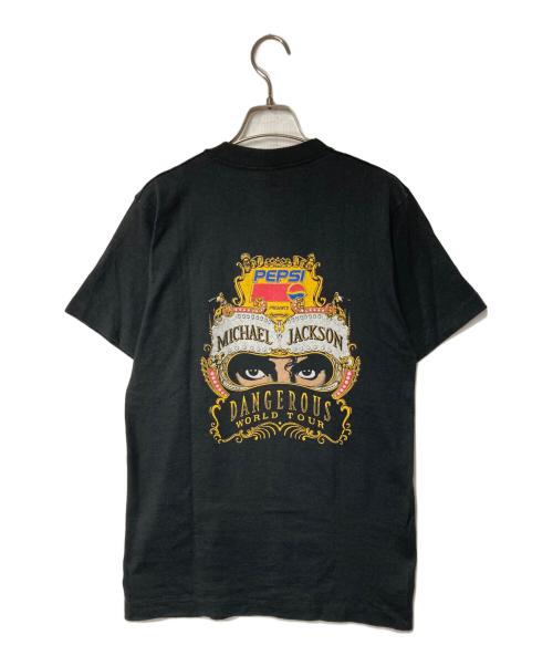 SCREEN STARS BEST（スクリーンズスターズベスト）SCREEN STARS BEST (スクリーンズスターズベスト) MICHAEL JASCKSON Dangerous World Tour Tee ブラック サイズ:Ｍの古着・服飾アイテム