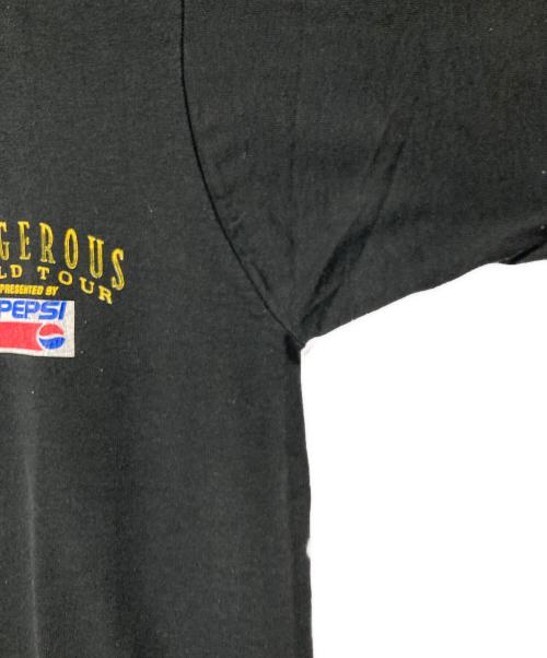 SCREEN STARS BEST（スクリーンズスターズベスト）SCREEN STARS BEST (スクリーンズスターズベスト) MICHAEL JASCKSON Dangerous World Tour Tee ブラック サイズ:Ｍの古着・服飾アイテム