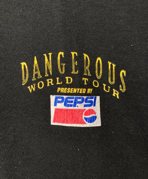 SCREEN STARS BEST（スクリーンズスターズベスト）SCREEN STARS BEST (スクリーンズスターズベスト) MICHAEL JASCKSON Dangerous World Tour Tee ブラック サイズ:Ｍの古着・服飾アイテム