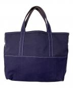 L.L.Bean×BEAMSエルエルビーン×ビームス）の古着「DEEP BOTTOM BOAT&TOTE USA製」｜ネイビー