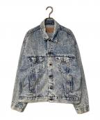 LEVI'Sリーバイス）の古着「ボタン裏527 USA製 ケミカルウォッシュ デニムジャケット」｜インディゴ