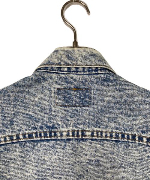 LEVI'S（リーバイス）LEVI'S (リーバイス) ボタン裏527 USA製 ケミカルウォッシュ デニムジャケット インディゴ サイズ:Lの古着・服飾アイテム