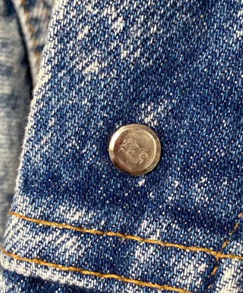 LEVI'S（リーバイス）LEVI'S (リーバイス) ボタン裏527 USA製 ケミカルウォッシュ デニムジャケット インディゴ サイズ:Lの古着・服飾アイテム