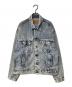 LEVI'S（リーバイス）の古着「ボタン裏527 USA製 ケミカルウォッシュ デニムジャケット」｜インディゴ