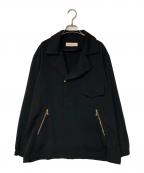 CULLNIクルニ）の古着「ダブルクロジャケット」｜ブラック
