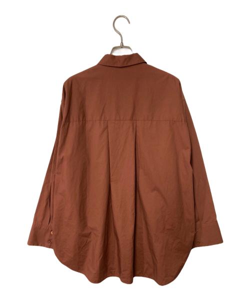 UNITED ARROWS（ユナイテッドアローズ）UNITED ARROWS (ユナイテッドアローズ) カラー ビッグシャツ ブラウン サイズ:Freeの古着・服飾アイテム