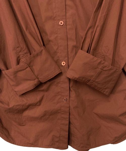 UNITED ARROWS（ユナイテッドアローズ）UNITED ARROWS (ユナイテッドアローズ) カラー ビッグシャツ ブラウン サイズ:Freeの古着・服飾アイテム