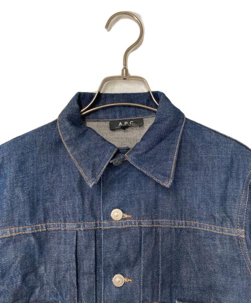 A.P.C.（アーペーセー）A.P.C. (アーペーセー) 2ndタイプデニムジャケット インディゴ サイズ:Ｍの古着・服飾アイテム