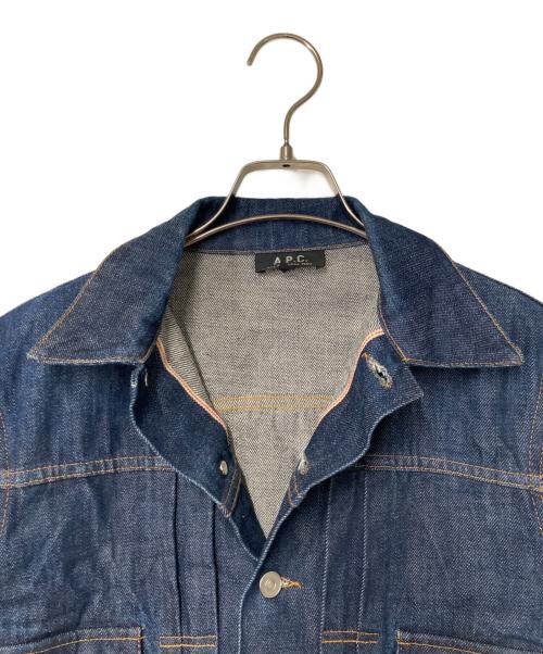 A.P.C.（アーペーセー）A.P.C. (アーペーセー) 2ndタイプデニムジャケット インディゴ サイズ:Ｍの古着・服飾アイテム
