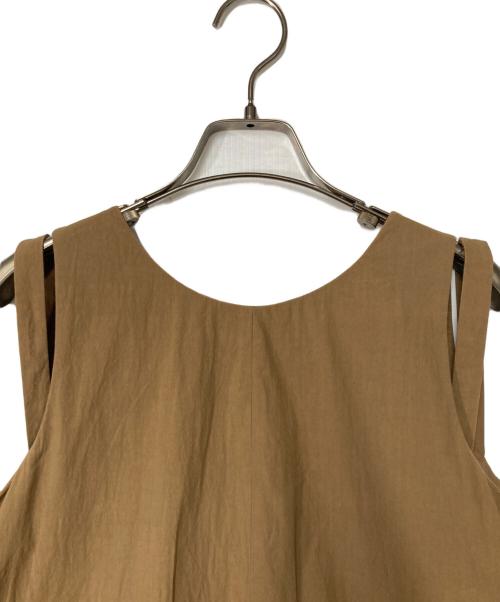 1er Arrondissement（プルミエ アロンディスモン）1er Arrondissement (プルミエ アロンディスモン) ノースリーブワンピース ブラウン サイズ:38の古着・服飾アイテム