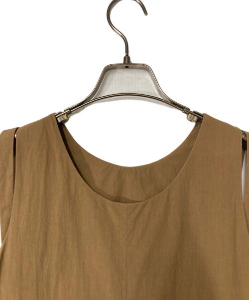 1er Arrondissement（プルミエ アロンディスモン）1er Arrondissement (プルミエ アロンディスモン) ノースリーブワンピース ブラウン サイズ:38の古着・服飾アイテム