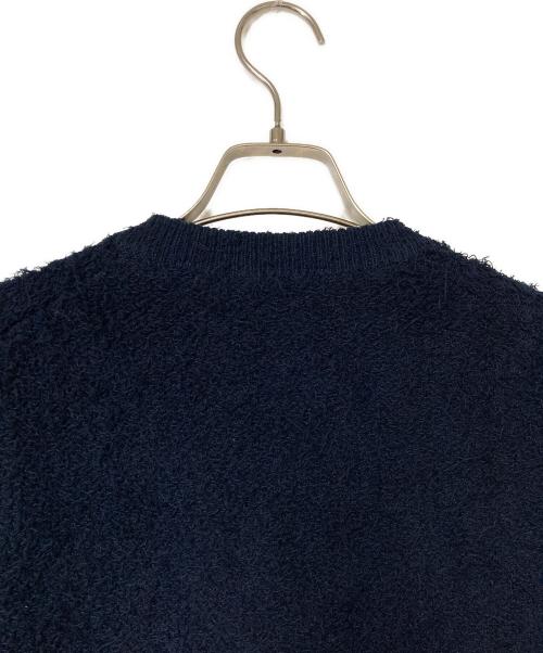 MACPHEE（マカフィー）MACPHEE (マカフィー) ツイーディーラッフル クルーネックジレ ネイビー サイズ:Sの古着・服飾アイテム