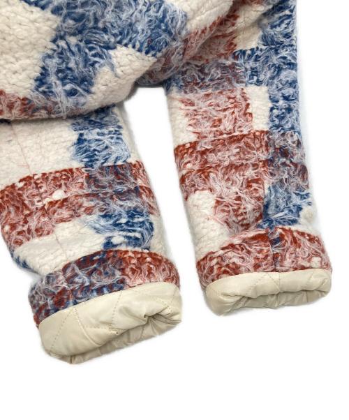 LEVI'S MADE&CRAFTED（リーバイスメイドクラフテッド）LEVI'S MADE&CRAFTED (リーバイスメイドクラフテッド) Women's Brush Plaid Overcoat ホワイト×レッド×ブルー サイズ:XS 未使用品の古着・服飾アイテム