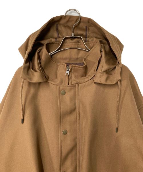 SHIPS（シップス）SHIPS (シップス) ウール フード コート ブラウン サイズ:FREEの古着・服飾アイテム