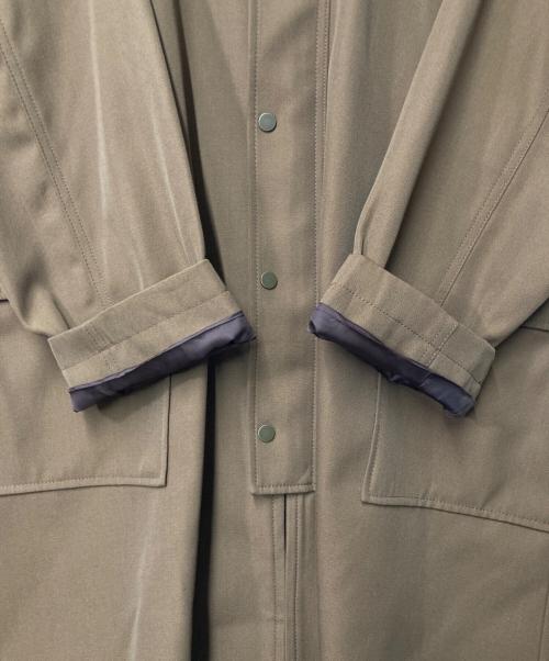SHIPS（シップス）SHIPS (シップス) ウール フード コート ブラウン サイズ:FREEの古着・服飾アイテム