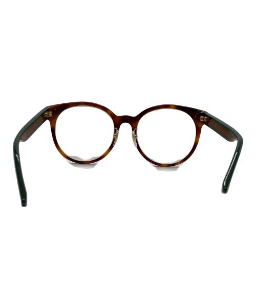 GUCCI（グッチ）GUCCI (グッチ) サングラス グリーン×レッド サイズ:55□20-145の古着・服飾アイテム