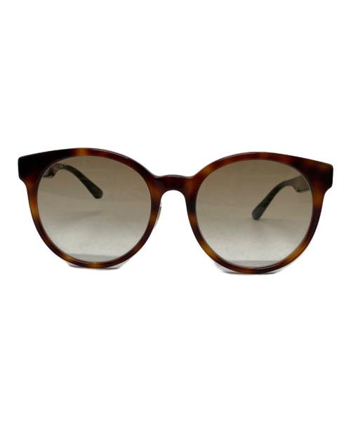 GUCCI（グッチ）GUCCI (グッチ) サングラス グリーン×レッド サイズ:55□20-145の古着・服飾アイテム