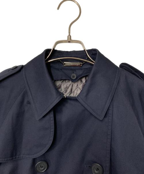 Aquascutum（アクアスキュータム）Aquascutum (アクアスキュータム) ライナー付トレンチコート ネイビー サイズ:SIZE 10 REGの古着・服飾アイテム
