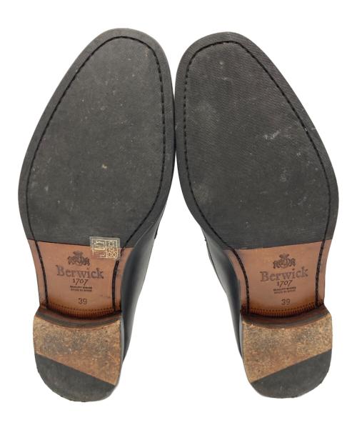 berwick（バーウィック）berwick (バーウィック) モンクストラップシューズ ブラック サイズ:39の古着・服飾アイテム