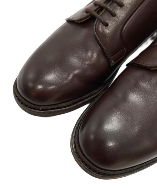 berwick（バーウィック）berwick (バーウィック) プレーントゥシューズ ブラウン サイズ:UK6の古着・服飾アイテム