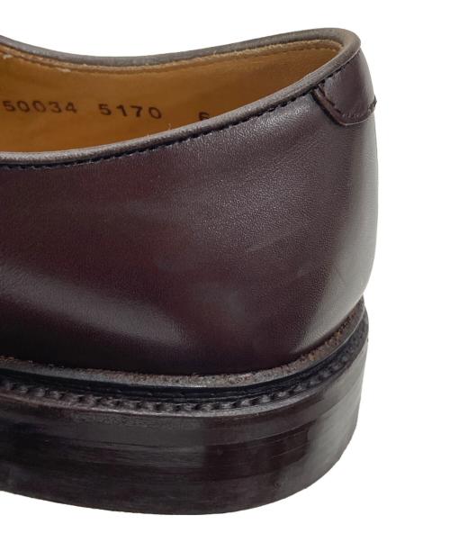 berwick（バーウィック）berwick (バーウィック) プレーントゥシューズ ブラウン サイズ:UK6の古着・服飾アイテム