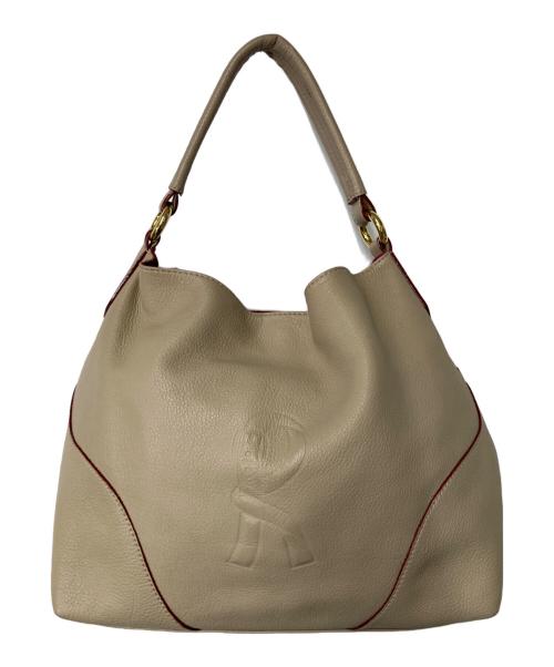 Roberta di camerino（ロベルタ ディ カメリーノ）Roberta di camerino (ロベルタ ディ カメリーノ) ハンドバッグ ベージュの古着・服飾アイテム