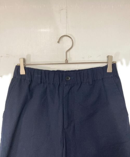 son of the cheese（（サノバチーズ））SON OF THE CHEESE (（サノバチーズ）) Seersucker Short pants ネイビー サイズ:Ｍの古着・服飾アイテム
