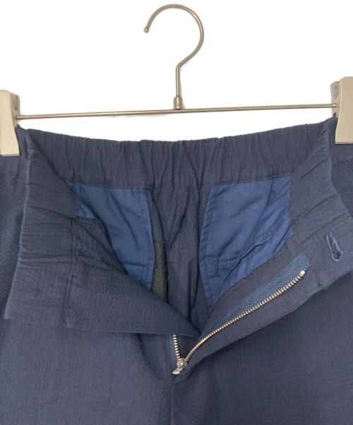 son of the cheese（（サノバチーズ））SON OF THE CHEESE (（サノバチーズ）) Seersucker Short pants ネイビー サイズ:Ｍの古着・服飾アイテム