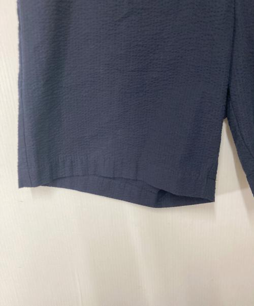 son of the cheese（（サノバチーズ））SON OF THE CHEESE (（サノバチーズ）) Seersucker Short pants ネイビー サイズ:Ｍの古着・服飾アイテム