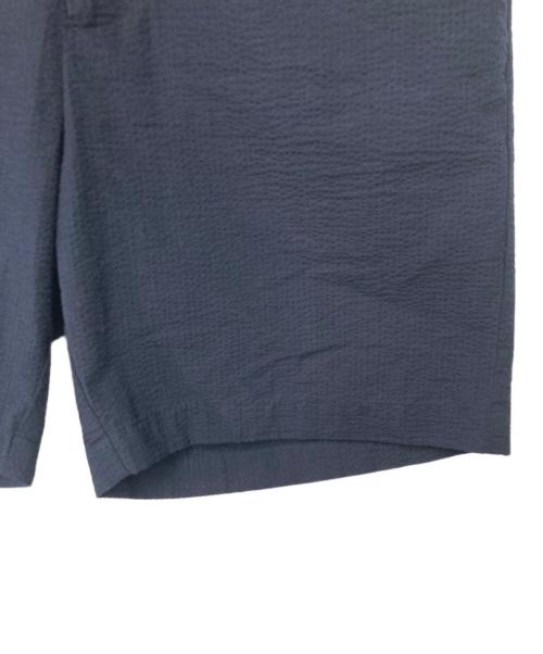 son of the cheese（（サノバチーズ））SON OF THE CHEESE (（サノバチーズ）) Seersucker Short pants ネイビー サイズ:Ｍの古着・服飾アイテム