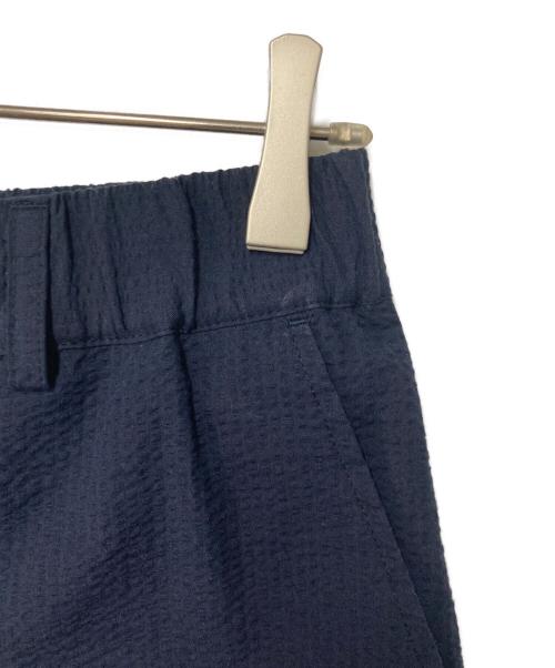 son of the cheese（（サノバチーズ））SON OF THE CHEESE (（サノバチーズ）) Seersucker Short pants ネイビー サイズ:Ｍの古着・服飾アイテム