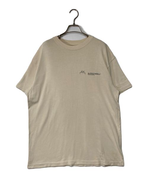 A-COLD-WALL（ア・コールド・ウォール）A-COLD-WALL (ア・コールド・ウォール) 半袖カットソー ベージュ サイズ:Mの古着・服飾アイテム
