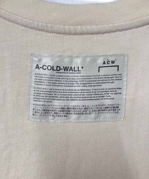 A-COLD-WALL（ア・コールド・ウォール）A-COLD-WALL (ア・コールド・ウォール) 半袖カットソー ベージュ サイズ:Mの古着・服飾アイテム