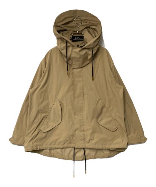 THE RERACS（ザ リラクス）THE RERACS (ザ リラクス) ルーズショートモッズコート ベージュ サイズ:38の古着・服飾アイテム